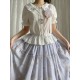 Miss Point Goose's Flower Basket Blouse(Reservation/Full Payment Without Shipping)